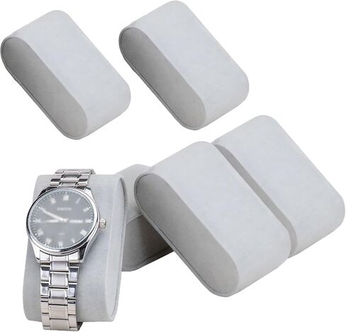 UPSTORE 6 Pcs Watch Display Pillows Bracelet Cushions Soft Watch Bracelet Holder Velvet Jewelry Display Stands for Watch Box Jewelry Display Storage Case Organizer in Kuwait
