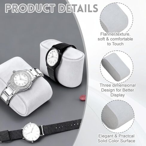 UPSTORE 6 Pcs Watch Display Pillows Bracelet Cushions Soft Watch Bracelet Holder Velvet Jewelry Display Stands for Watch Box Jewelry Display Storage Case Organizer in Kuwait