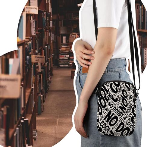 VAMSII B TV Show Cool No Doubt Crossbody Bag B Fans Merch in Kuwait