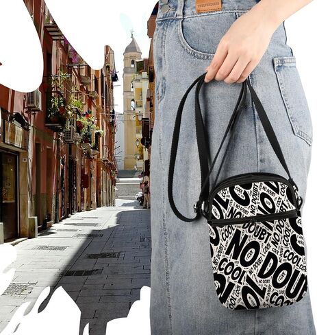 VAMSII B TV Show Cool No Doubt Crossbody Bag B Fans Merch in Kuwait