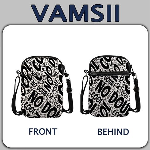 VAMSII B TV Show Cool No Doubt Crossbody Bag B Fans Merch in Kuwait