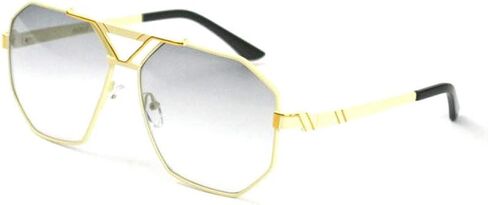 mincl/unisex rectangular sunglasses special metal bridge in Kuwait
