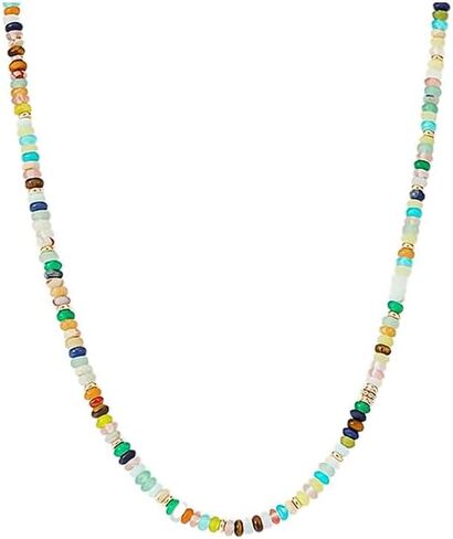 KOIS KL Handmade Multi-layer Bohemia Nacklaces for Women Fashion Boho Vintage Choker Necklaces Gift for Women with Beautiful Gift Box in Kuwait