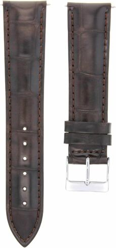 Ewatchparts 17MM 18MM 19MM 20MM 21MM 22MM 23MM 24MM LEATHER WATCH BAND STRAP COMPATIBLE WITH ZENITH in Saudi Arabia