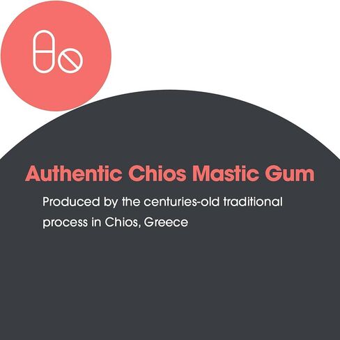 Allergy Research Group ARG Mastica Digestive Support - Supports Digestive Comfort - Delivers 1000 mg Chios Mastic Gum Resin per Serving - Vegetarian & Hypoallergenic - 60 Servings - 120 Capsules in Saudi Arabia