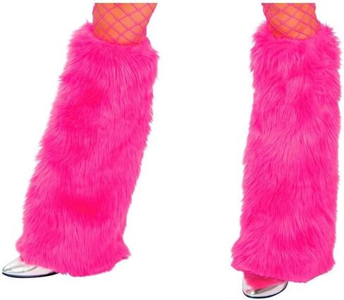 Roma Costume Women's Faux Fur Leg Warmer in Saudi Arabia