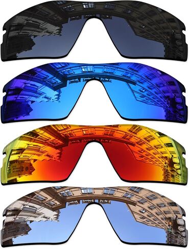 Set of 4 Lenses Replacement for Oakley Radar Pitch Sunglass Combo Pack in Kuwait