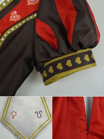 فستان تنكري نسائي من miccostumes مع مريلة وقطعة أظافر للهالوين in Kuwait