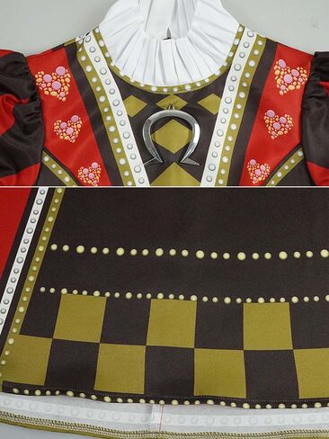 فستان تنكري نسائي من miccostumes مع مريلة وقطعة أظافر للهالوين in Kuwait