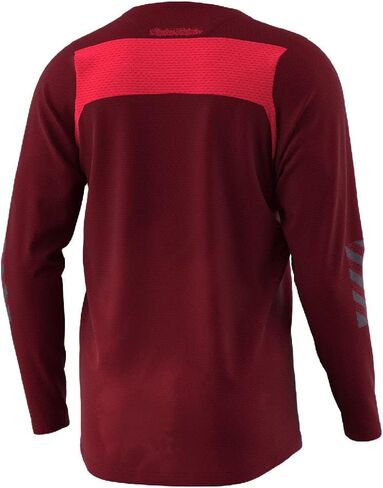 Troy Lee Designs Cycling MTB Bicycle Mountain Bike Jersey Shirt for Men, Skyline Air LS (Wine, S) in Saudi Arabia