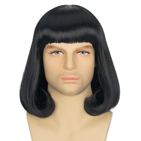 شعر مستعار قصير أسود للرجال والنساء من Lord Farquaad مع شعر مستعار للحفلات التنكرية بالكامل (للبالغين) in Kuwait