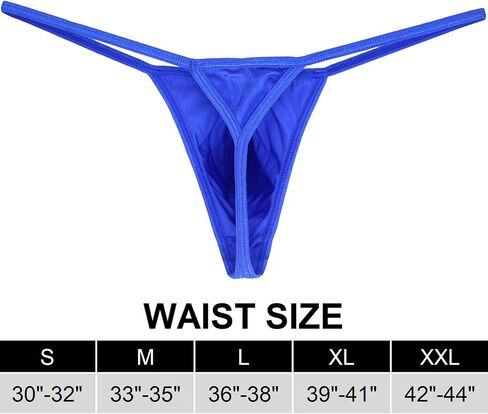 Men's 3 Pack Lift-up Pouch G-string Underwear Low Rise String Thong Sexy Y-back Underpanties for Men in Kuwait
