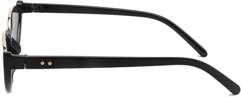 Hattie Small Cat Eye Sunglasses Half-frame Glasses For Driving Outdoor Fashion Wear Womens Gifts Narrow Shades Black in Saudi Arabia