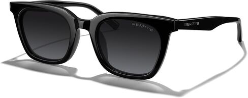 MERRY'S Modern Men Women Acetate Square Polarized UV400 النظارات الشمسية S6193 in Kuwait