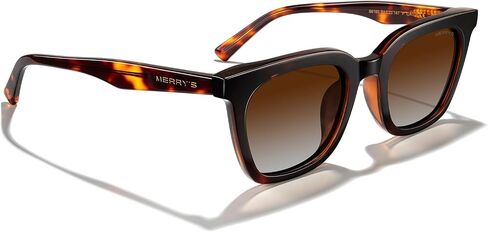 MERRY'S Modern Men Women Acetate Square Polarized UV400 النظارات الشمسية S6193 in Kuwait