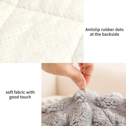 Couch Cover for Dogs Washable Non-Slip Fuzzy Dog Sofa Covers Pet Couch Covers for Sofa Couch Cushion Covers Sofa Slipcovers Couch Cover Protector Pets Mat Dog Bed Mats (Dark Gray, 27.6" x 70.9") in Saudi Arabia