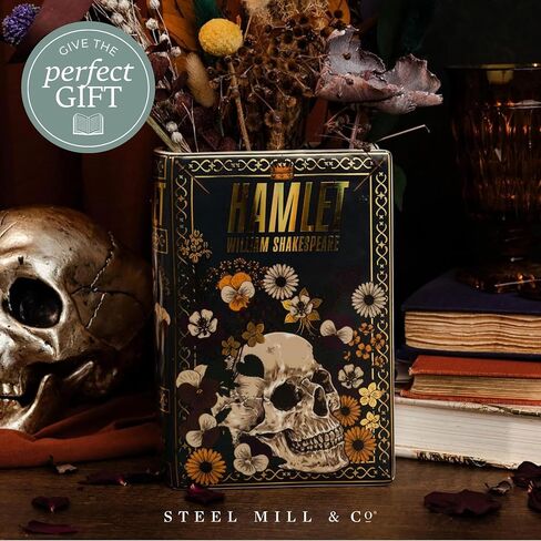 Steel Mill & Co مزهرية زخرفية كبيرة أصلية على شكل كتاب، مزهريات سيراميك لديكور المنزل، ديكور لطيف لرف الكتب، مزهرية فريدة لمحبي الكتب، هاملت in Kuwait