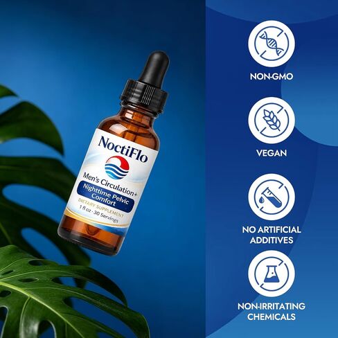 Noctiflo Flow Support Drops for Men, 1 fl oz in Saudi Arabia