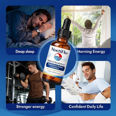 Noctiflo Flow Support Drops for Men, 1 fl oz in Saudi Arabia