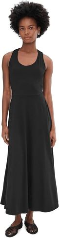 Pact Fit-and-Flare Open Back Maxi Dress in Kuwait