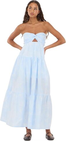 Forever 21 Women's Maxi Dress with Twist Front in Kuwait