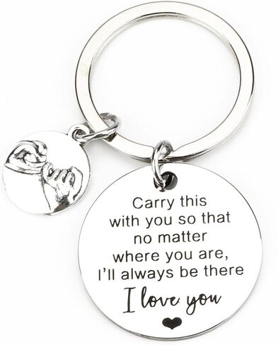 Pinky Promise Keychain - I Love You Gifts for Him & Her, Couple Keychains, I Miss You Gifts for Her, Valentine's Gift for Your Boyfriend, Love Gift, Keychain for Boyfriend from Girlfriend in Saudi Arabia