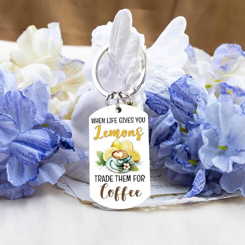 Lemon Gifts for Women Funny Lemon Accessories Keychains Lemons Themed Gift for Womens Sister Mom Friend Coworker Birthday Anniversary Graduation Lemons Jewelry Keyring in Saudi Arabia