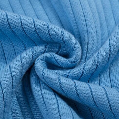 OXKNIT Men's Knit Short Sleeve Shirts 1960s Retro Stripes Knitted Polo Shirt Blue Cotton Polo Shirt with Quarter Button in Saudi Arabia
