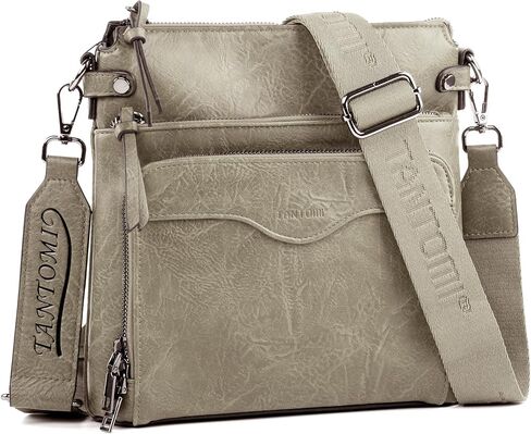 TANTOMI Vegan Leather Crossbody Purses for Women, Rfid Crossbody bags Women's Handbags Shoulder Bag with 6 Card Slots in Saudi Arabia