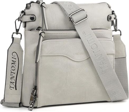 TANTOMI Vegan Leather Crossbody Purses for Women, Rfid Crossbody bags Women's Handbags Shoulder Bag with 6 Card Slots in Saudi Arabia