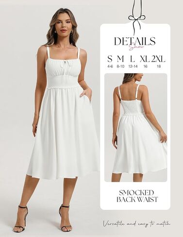 Belle Poque Summer Dress for Women 2026 Sleeveless Sundress Elegant Spaghetti Strap A-line Flowy Wedding Guest Dresses in Kuwait