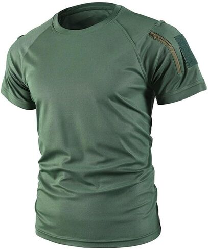 Men's Summer Outdoor Hiking and Climbing Quick-Dry Short-Sleeve T-Shirt, Featuring a Loose Fit with a Spacious Pocket, in Kuwait