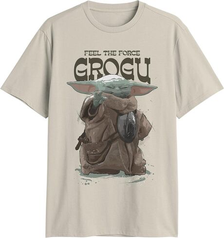 Star Wars: The Mandalorian and Grogu Feel The Force Mens T-Shirt in Kuwait