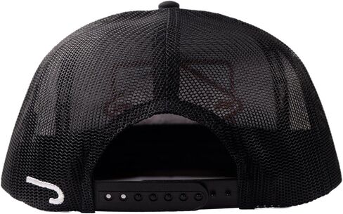 Lazy J Ranch Black & Black Iron Classic Rope Trucker Hat - Adjustable Unisex Country Hats in Saudi Arabia