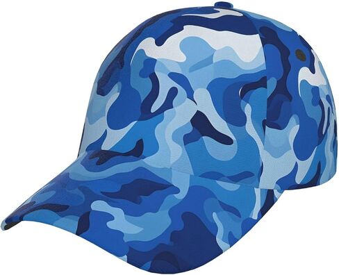 Camouflage Baseball Cap for Women Men Adjustable Snapback Hat Fashion Unisex Hip Hop Hats Casual Trucker Caps in Saudi Arabia