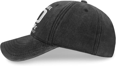 70th Birthday Gifts for Men Women, Adjustable Washed Cotton Embroidered Baseball Cap, Unique 70 Year Old Gift Idea for Men Women in Saudi Arabia