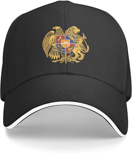 Armenia National Emblem Hat Support Armenia Coat of Arms Baseball Cap Armenian Hat for Women Men in Kuwait