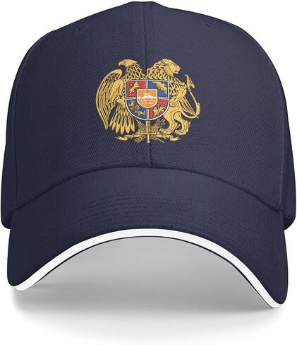 Armenia National Emblem Hat Support Armenia Coat of Arms Baseball Cap Armenian Hat for Women Men in Kuwait
