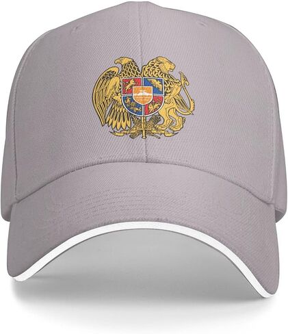 Armenia National Emblem Hat Support Armenia Coat of Arms Baseball Cap Armenian Hat for Women Men in Kuwait