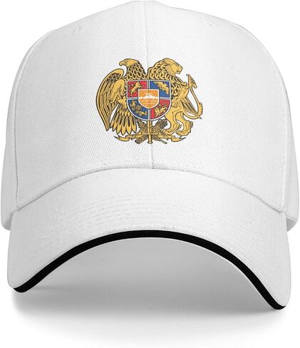 Armenia National Emblem Hat Support Armenia Coat of Arms Baseball Cap Armenian Hat for Women Men in Kuwait