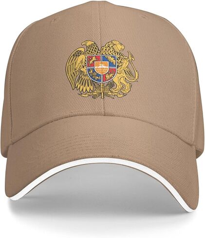 Armenia National Emblem Hat Support Armenia Coat of Arms Baseball Cap Armenian Hat for Women Men in Kuwait