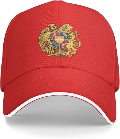 Armenia National Emblem Hat Support Armenia Coat of Arms Baseball Cap Armenian Hat for Women Men in Kuwait