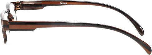 Calabria 762 Around Neck Hanging Reading Glasses +2.00 Wood Stripe Men Women Lightweight Durable Trendy Readers Long Temples in Kuwait