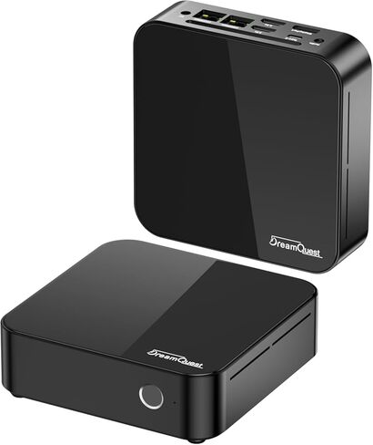 DEMLOQUEST MINI PC N95 MINI COMPUTERS (حتى 3.4 جيجا هرتز) 16GB DDR4 512GB M.2 SSD ، 2*USB C ، 2*HDMI ، 2*USB 3.2 ، LAN المزدوج ، WiFi 6 ، Bluetooth 5.3 ، دعم 4K 60Hz in Kuwait