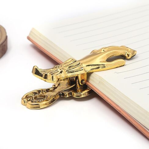 سيدة خمر اليد على شكل مشبك كتب دبوس حامل دفتر مخطط الأجهزة المكتبية القرطاسية اللوازم المكتبية لمقاطع مجلة in Kuwait
