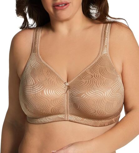 Lunaire Women's Love Knot Wireless Bra, 13314, Warm Beige, 42DD in Kuwait