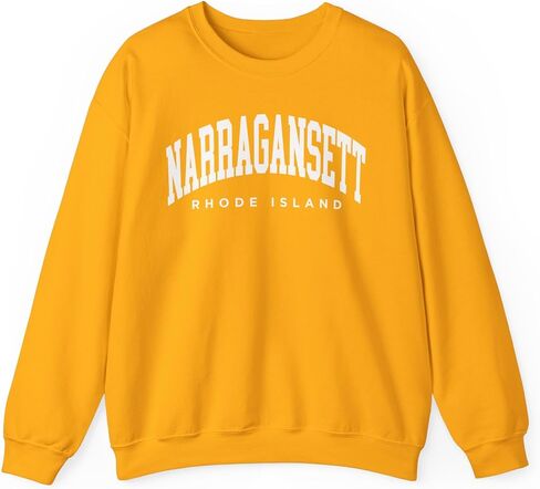 Narragansett Rhode Island Adult Unisex Crewneck Sweatshirt in Saudi Arabia