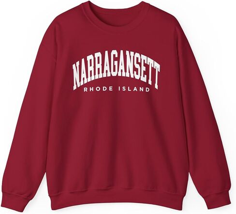Narragansett Rhode Island Adult Unisex Crewneck Sweatshirt in Saudi Arabia