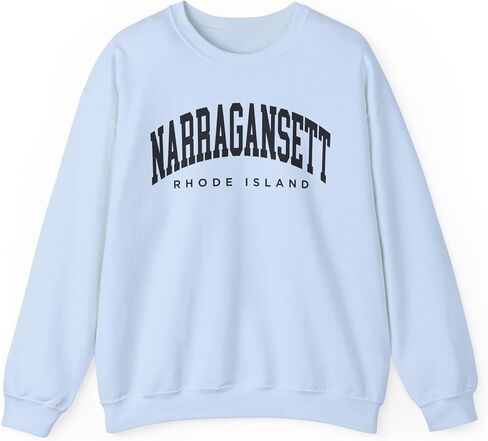 Narragansett Rhode Island Adult Unisex Crewneck Sweatshirt in Saudi Arabia
