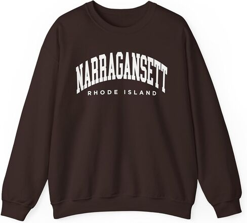 Narragansett Rhode Island Adult Unisex Crewneck Sweatshirt in Saudi Arabia